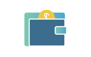 Accounts and Wallets icon Unnax