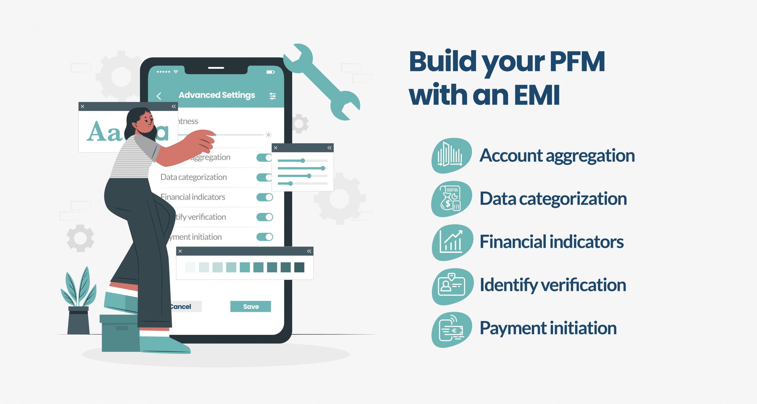 build PFM with an EMI