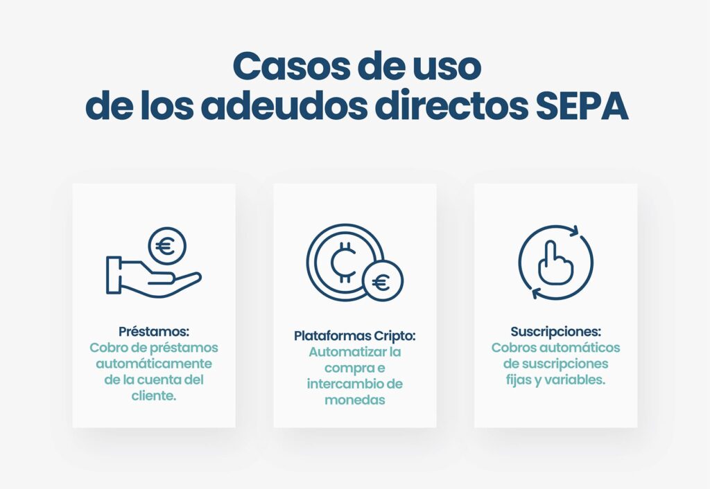 casos de uso adeudos directos